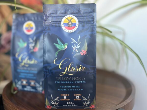 GLASIR - SPECIALTY COLOMBIAN COFFEE - HONEY PROCESS - 250G